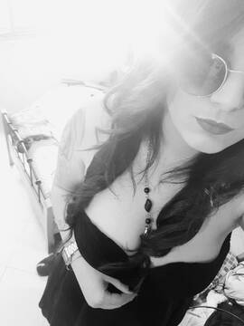 Black and white