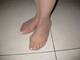 piedini con calze velate 10den